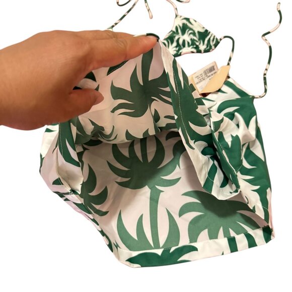 NWT! Agua De Coco Girls 3 Piece Green Coconut Tree Swimwear Cover-up Skirt Size - Picture 3 of 8